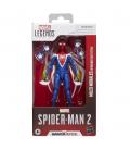 Figura hasbro marvel legends series spider - man 2 miles morales (upgraded suit style)