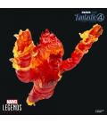 Figura hasbro marvel legends series los 4 fantasticos: primeros pasos antorcha humana