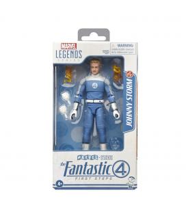 Figura hasbro marvel legends series los 4 fantasticos: primeros pasos johnny storm