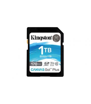 Tarjeta memoria sdxc 1tb kingston canvas go plus uhs - i u3 cl10