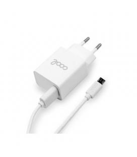 CARGADOR COOL MICRO USB 3 AMP WHITE CABLE