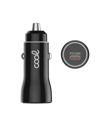 CARGADOR COOL COCHE 1 USB-C 18W CARGA RAPIDA