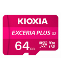 MICRO SD KIOXIA 64GB EXCERIA PLUS G2 UHS-I C10 CON ADAPTADOR
