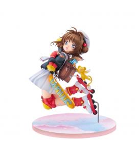 Figura good smile company cardcaptor sakura 1 - 7 scale sakura kinomoto anime 25th anniversary ver. 17.5cm