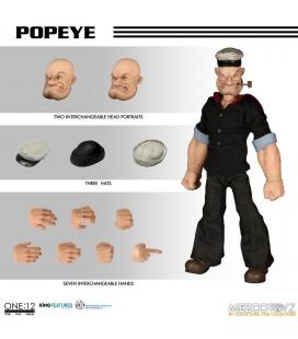 Figura mezco toyz popeye one:12 collective re - run popeye 15.5cm