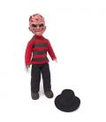 Figura mezco toyz a nightmare on elm street living dead dolls re - run freddy krueger talking 25cm
