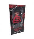 Figura mezco toyz a nightmare on elm street living dead dolls re - run freddy krueger talking 25cm