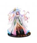 Figura good smile company no game no life 1 - 7 scale shiro shiromuku 22.5cm