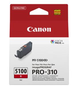 Cartucho tinta canon pfi - 5100 rojo