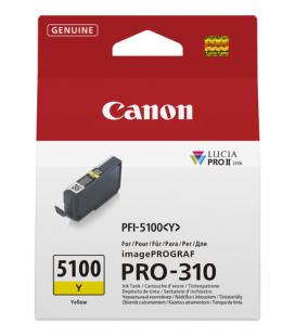 Cartucho tinta canon pfi - 5100 amarillo