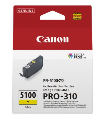 Cartucho tinta canon pfi - 5100 amarillo