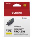 Cartucho tinta canon pfi - 5100 amarillo