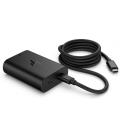 Cargador de portátil gan hp ac adapter usb-c/ 65w/ automático/ voltaje 20v