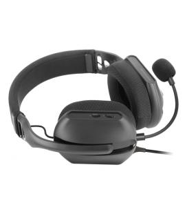 Auriculares gaming con micrófono mars gaming mh-pro/ jack 3.5/ usb/ negros