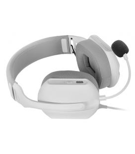 Auriculares gaming con micrófono mars gaming mh-pro/ jack 3.5/ usb/ blancos