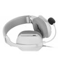 Auriculares gaming con micrófono mars gaming mh-pro/ jack 3.5/ usb/ blancos