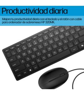 Teclado y ratón hp desktop 320mk