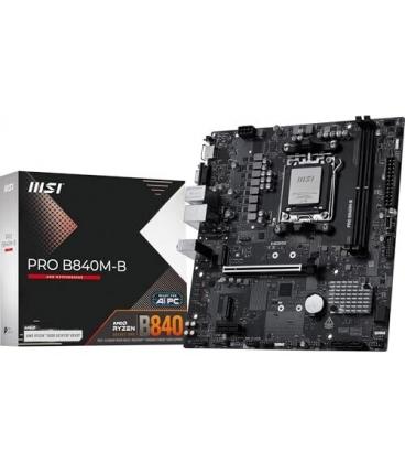 Msi placa base pro b840m-b ddr5 matx