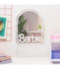 Espejo de neón led de montaje en pared barbie