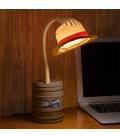 Luz articulable de sombrero de paja one piece