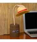 Luz articulable de sombrero de paja one piece