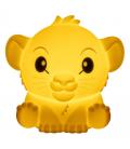 Simba squishy glo silicona ligero recargable clásicos disney