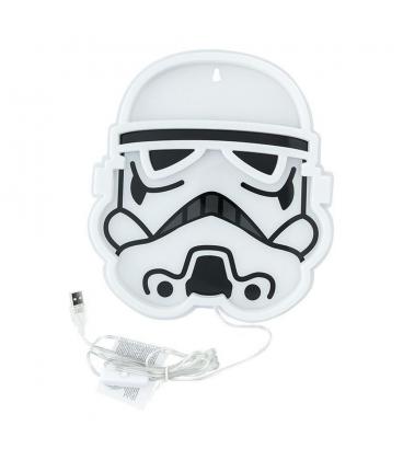 Luz neon pared paladone star wars stormtrooper