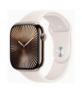 Smartwatch apple watch series 10 gps + cell 46mm golden titanium m - l