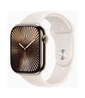 Smartwatch apple watch series 10 gps + cell 46mm golden titanium s - m