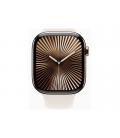 Smartwatch apple watch series 10 gps + cell 46mm golden titanium s - m