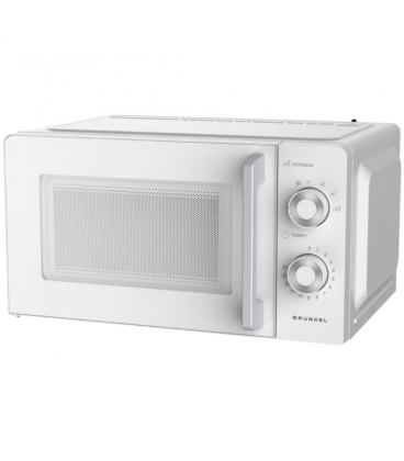 Microondas grunkel mw-20mg/ 700w/ capacidad 20l/ blanco