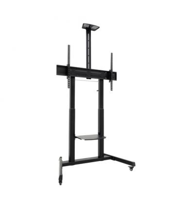 Soporte de suelo inclinable con ruedas tooq fs20406hm-b para tv de 60-100'/ hasta 120kg
