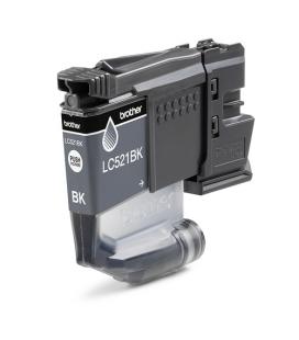 Brother LC521BK cartucho de tinta 1 pieza(s) Original Negro
