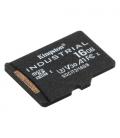 Tarjeta memoria sdhc 16gb kingston industrial uhs - i cl10