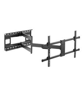 Soporte de pared orientable equip para pantalla de 43 pulgadas - 80 pulgadas doble brazo largo articulado equip max.