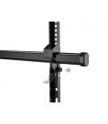 Soporte de pared orientable equip para pantalla de 43 pulgadas - 80 pulgadas doble brazo largo articulado equip max.