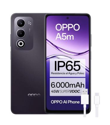 Oppo a5m 6.67" hd+ 8gb 256gb ip65 dark purple