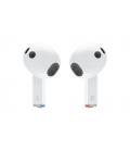 Auriculares bluetooth samsung galaxy buds 3 con estuche de carga/ autonomía 6h/ blancos