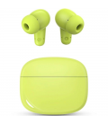 Auriculares bluetooth spc boost buds con estuche de carga/ autonomía 7.5h/ verde lima