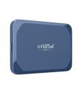 Disco duro externo ssd crucial x10 2tb usb tipo c azul