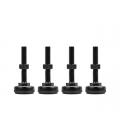 Pie lanberg m10 para armario rack 4 unidades