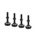 Pie lanberg m10 para armario rack 4 unidades