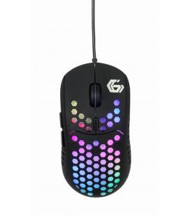 RATON GAMING GEMBIRD USB CON RETROILUMINACION RGB, 6 BOTONES