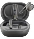 Estuche de carga auriculares poly voyager free 60+ uc inalambrico negro