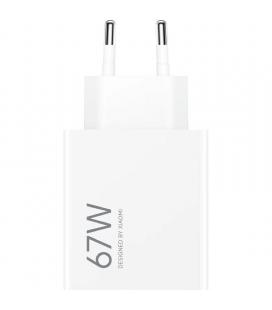 Cargador de pared xiaomi 67w hypercharge (type-a)/ 1xusb/ 67w