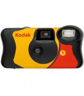 Cámara desechable kodak funsaver 39/ 39 exposiciones/ amarilla y roja