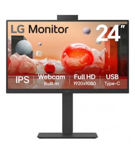 Monitor profesional lg 24ba850-b 23.8'/ full hd/ webcam/ multimedia/ negro