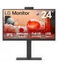 Monitor profesional lg 24ba850-b 23.8'/ full hd/ webcam/ multimedia/ negro