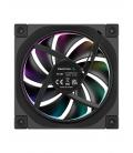 Ventilador caja deepcool fl12r argb 120mm negro
