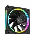 Ventilador caja deepcool fl12r argb 120mm negro
